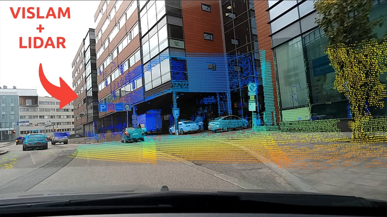Spectacular AI with RS-LiDAR-M1 from RoboSense