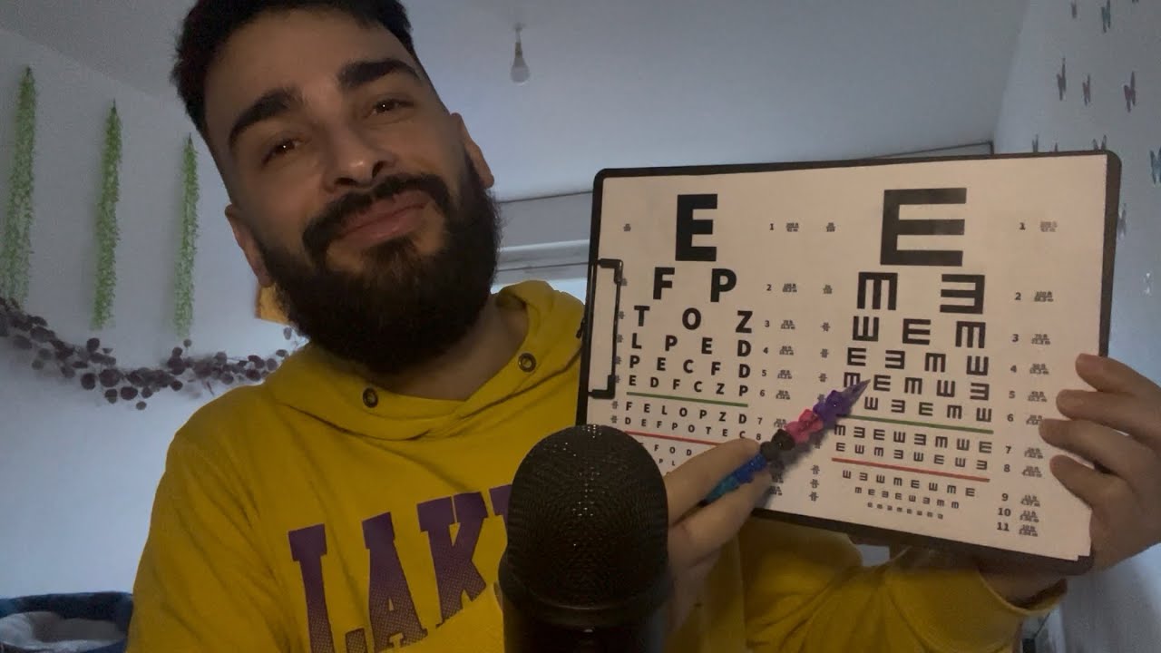 ASMR Fast Eye Examination 👁️ 