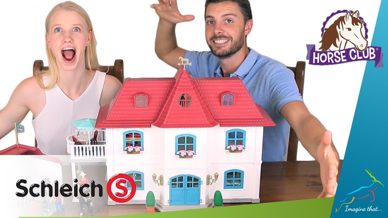 Schleich Large Horse Stable Playset Unboxing
