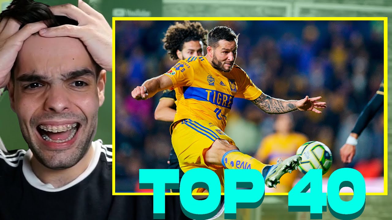 REACCIONO AL TOP 40 GOLES de la LIGA MX🇲🇽 *ESPA&Ntilde;OL REACCIONA A LA LIGA DE M&Eacute;XICO*