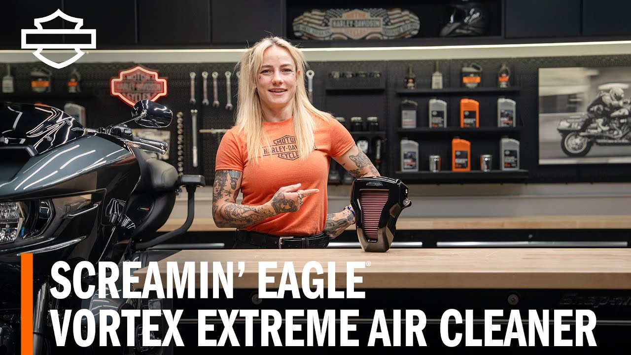 Обзор воздушного фильтра Harley-Davidson Screamin' Eagle Vortex Extreme