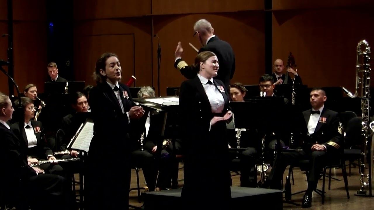 United States Navy Band The Flower Duet from Lakmé  Vocals: MUCS Casey Campbell & MU1 Amy Broadbent