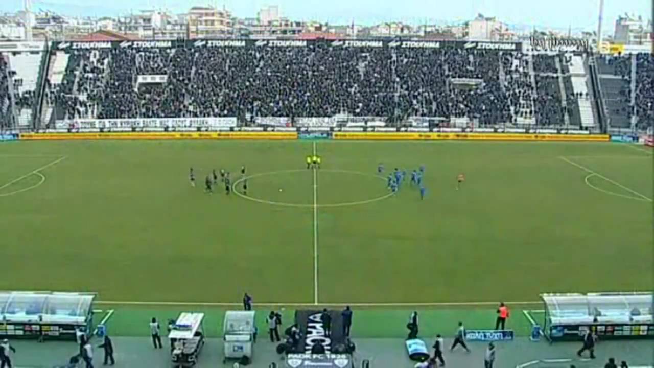 PAOK KAVALA 0-2 ( OLES OI FASEIS DAY 24)