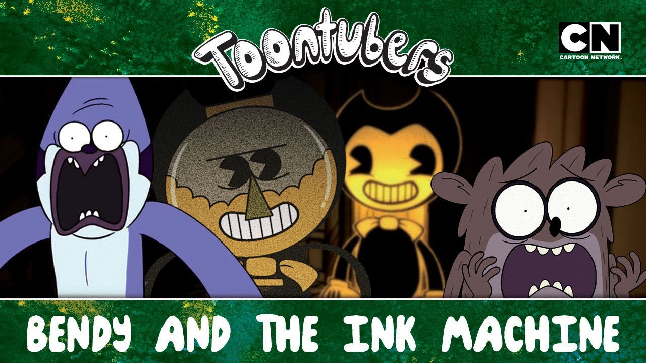 BENSON AND THE INK MACHINE.EXE | Toontubers | #FiqueEmCasa