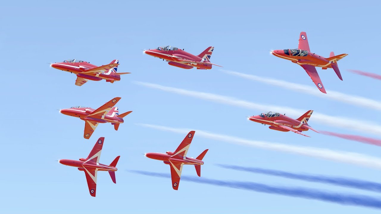 LIVE SHOW at VFAT 2017 - Virtual Red Arrows