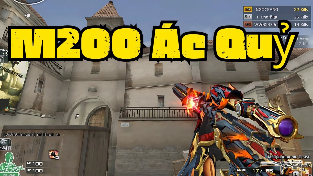 [ Đột Kích Crossfire ] CHEYTAC M200 DEMONIC BEAST -M200 VIP ÁC QUỶ TÁI SINH