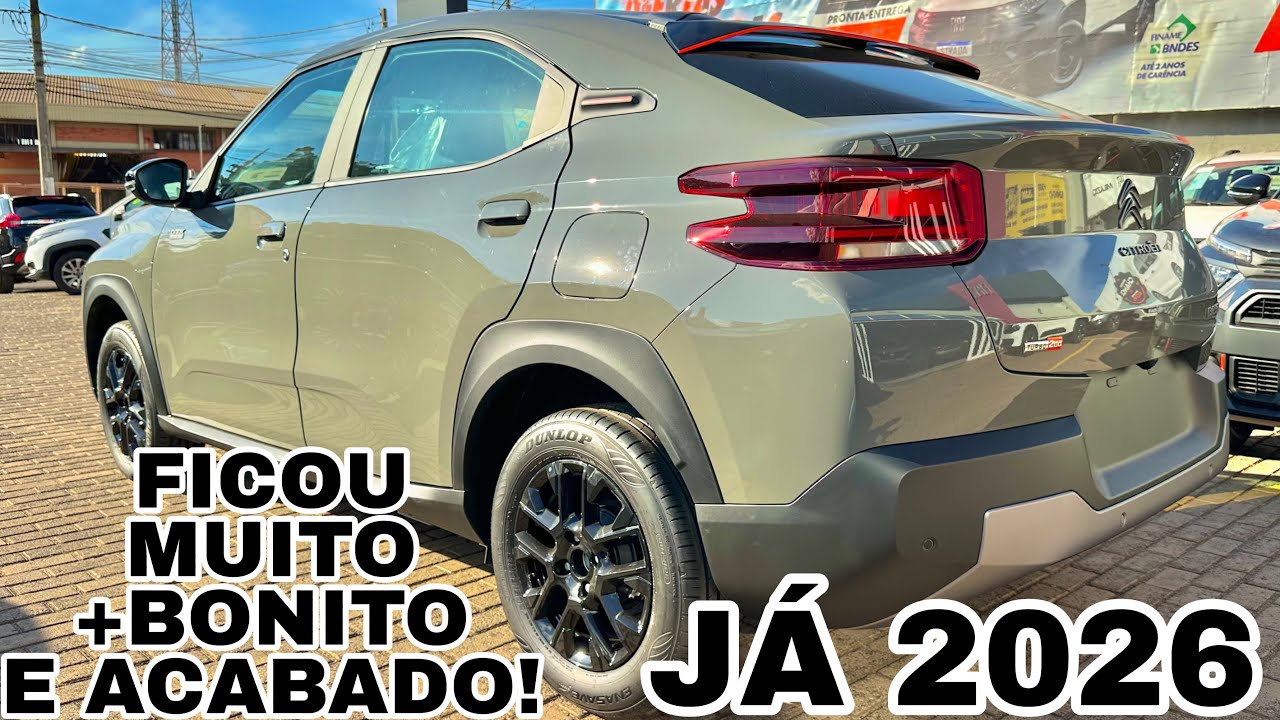 NOVÍSSIMO CITROEN BASALT DARK EDITION NOVA COR STING GRAY 2026 | CHEGOU COM VÁRIAS MUDANÇAS CONFIRA!