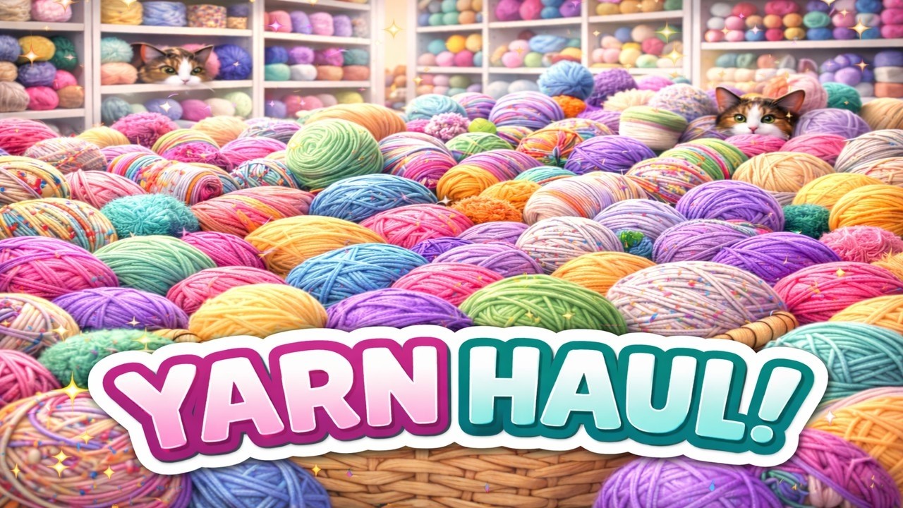 FINAL YARN HAUL FROM DOT'S YARN DEN - #yarnhaul
