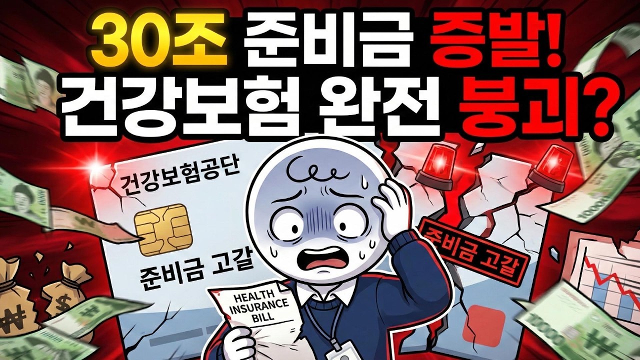 월급 25%가 건보료로? 2030년 건강보험 바닥나는 3가지 결정적 이유