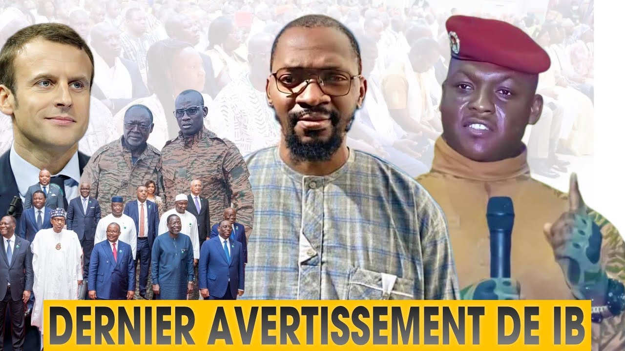 Abdoul Niang : le dernier avertissement du president du Faso Ibrahim Traoré aux ennemis et la CEDEAO