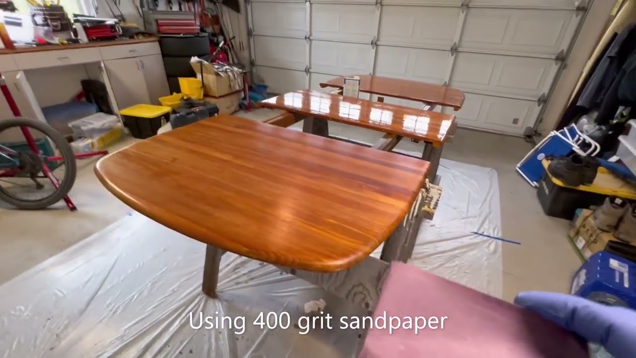 Refinishing a Teak Dining Room Table
