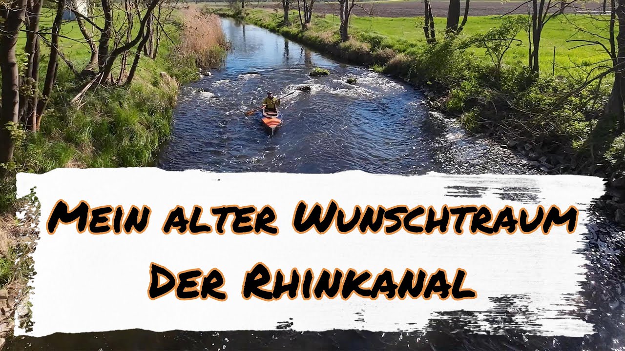 Ein alter Wunschtraum ging in Erfüllung - Mit dem Faltboot über den Rhinkanal zum Dreetzsee