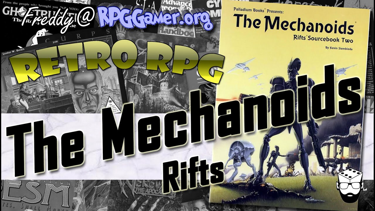 The Mechanoids (Rifts, Palladium, 1992) &ndash; Classic Rifts Sourcebook Flick-Through! | Retro RPG