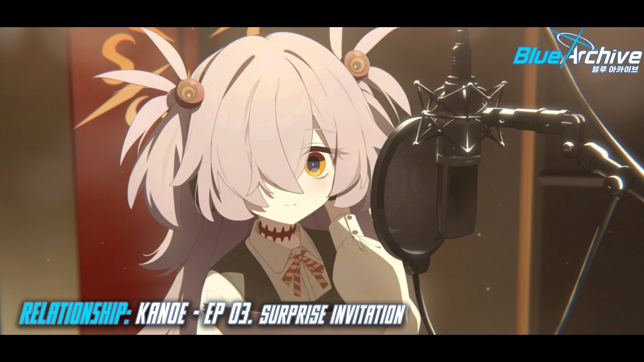 Blue Archive - Relationship Story: Kanoe - EP 03. Surprise Invitation