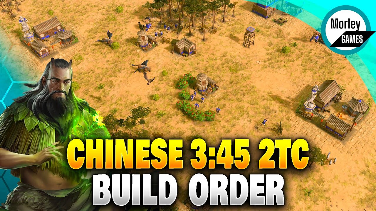 The FASTEST Chinese 2TC build order with ANY GOD! - Age of Mythology - Shennong, Fu Xi and Nu Wa