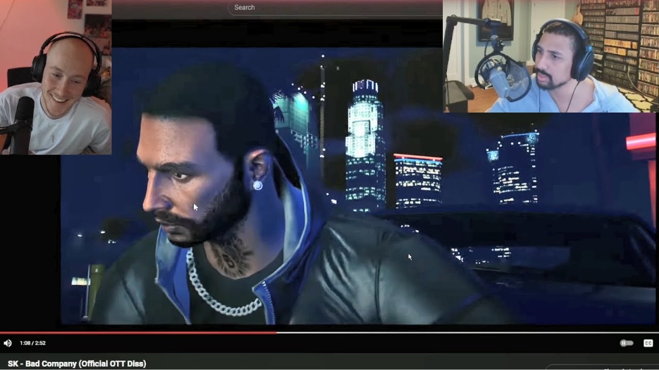 LOUU Reacts to OTT'S Reaction to SK's DISS TRACK on OTT | NOPIXEL 4.0 GTA RP