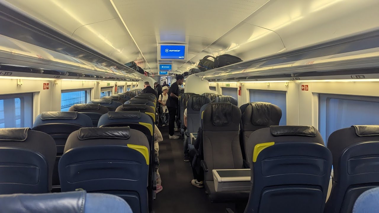 Eurostar full journey Paris Gare du Nord to London St Pancras International 30/09/2025