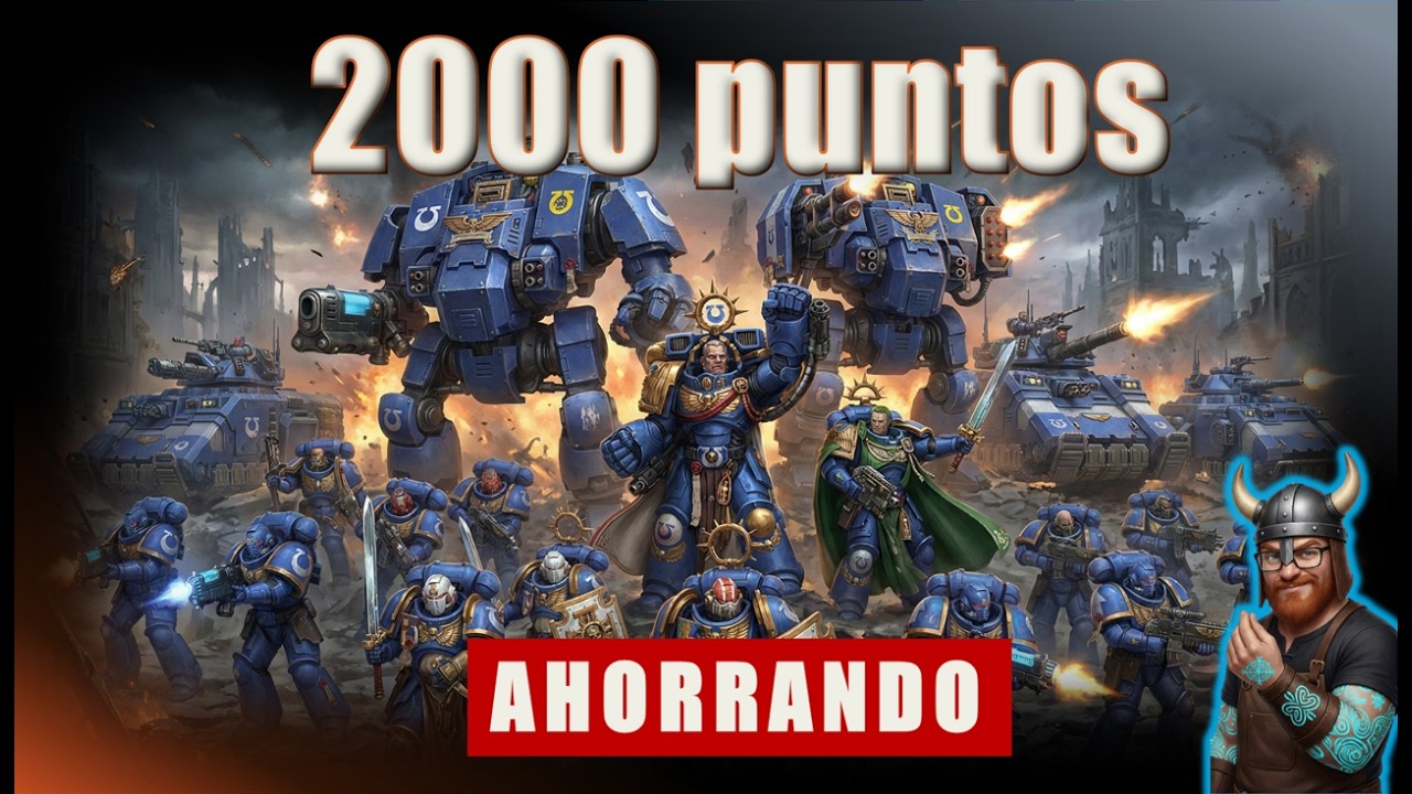 SPACE MARINES Iron Halo Strike Force a 2000 Puntos sin Gastar de Más