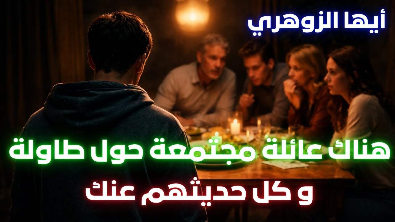 أيها الزوهري… هناك عائلة مجتمعة حول طاولة، وكل حديثهم عنك | خائفون من العقاب منذ أن خانوك