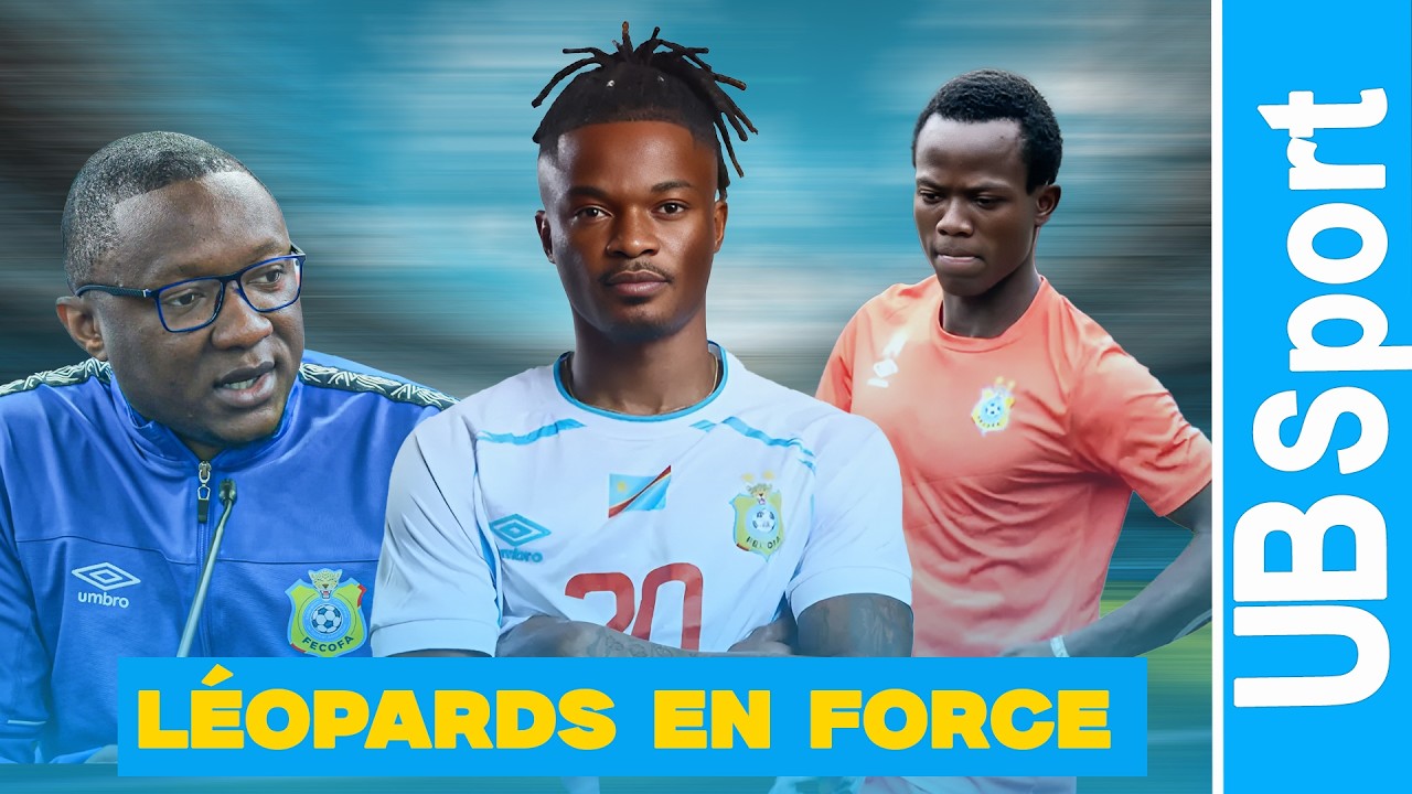 LÉOPARDS EN FORCE : Oscar Kabwit, Brian Cipenga et l'ascension des U17