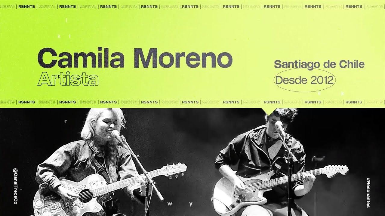 Camila Moreno en el toque de Resonantes
