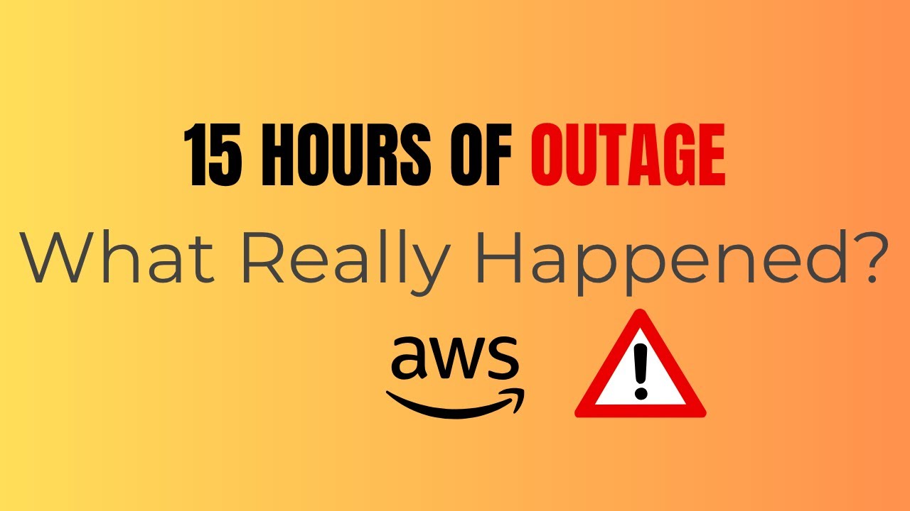 15 Hours of Chaos: AWS Outage Explained + DR Lessons