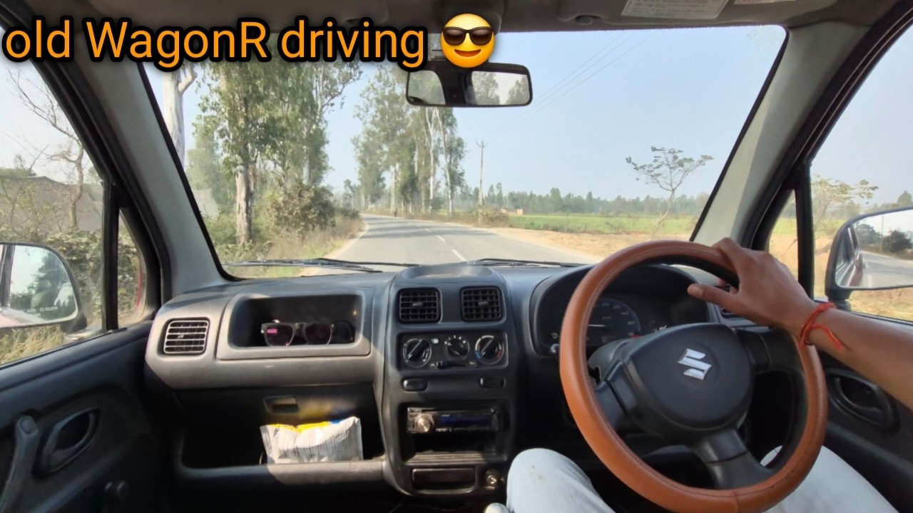 Old WagonR driving 😎 Village area ||