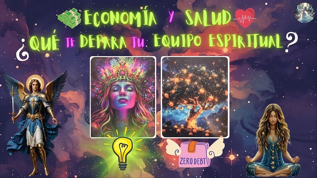 ECONOMÍA y SALUD ¿QUÉ Te DEPARA Tu EQUIPO ESPIRITUAL? Tarot Interactivo