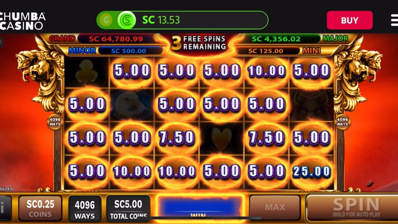 CHUMBA CASINO $50 in $5 spins!!! Jackpot or bust?!?!