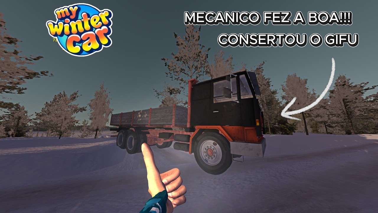 MECANICO FEZ A BOA!!! CONCERTOU O GIFU - My Winter Car #11 Projeto Rivett