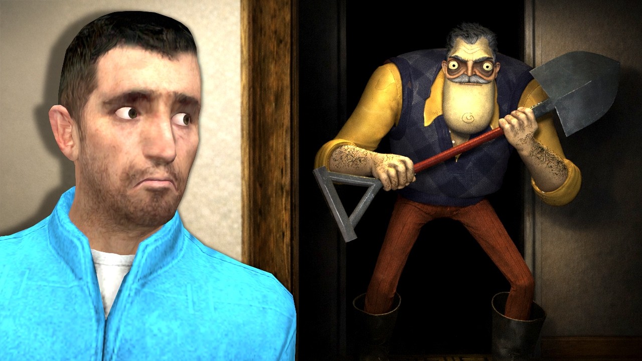 The HELLO NEIGHBOR is After Me! (Gmod Hide & Seek)