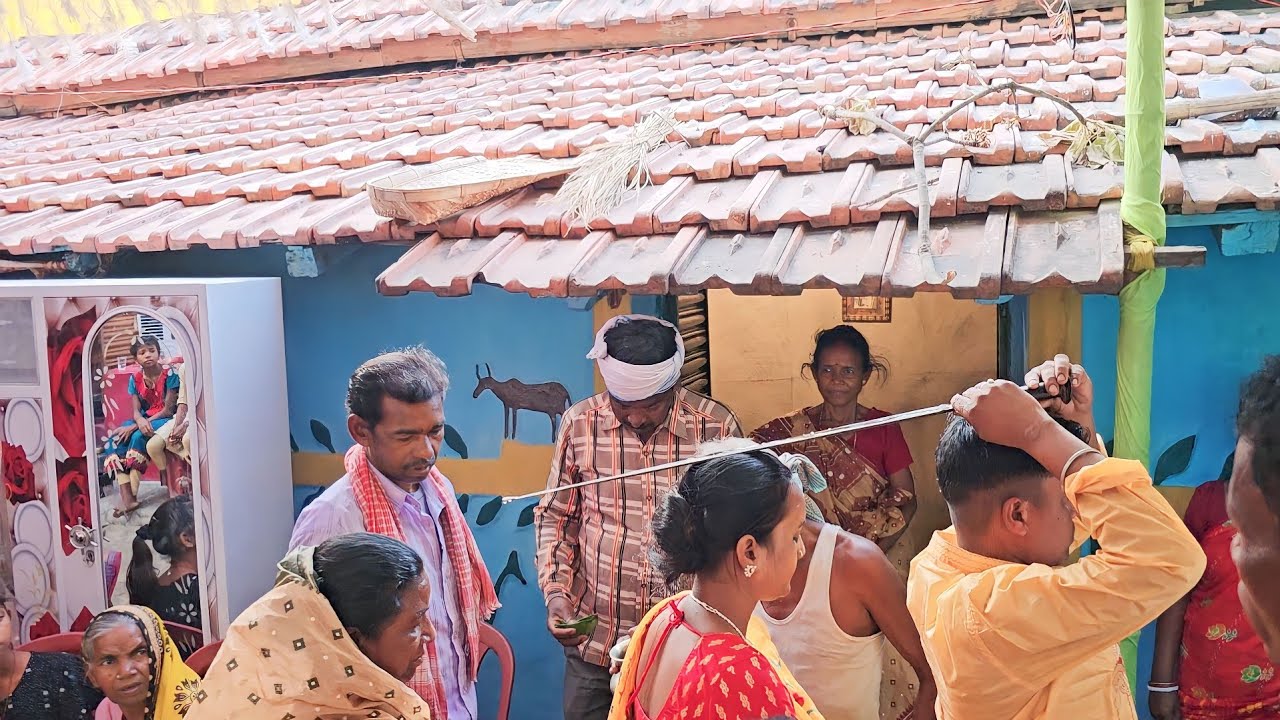 TARWARI DAK||SANTHALI BAPLA VIDEO 2023||VIKRAM WEDS NAMITA||SAGUN BAPLA||TRIBE MARRIAGE CEREMONY||