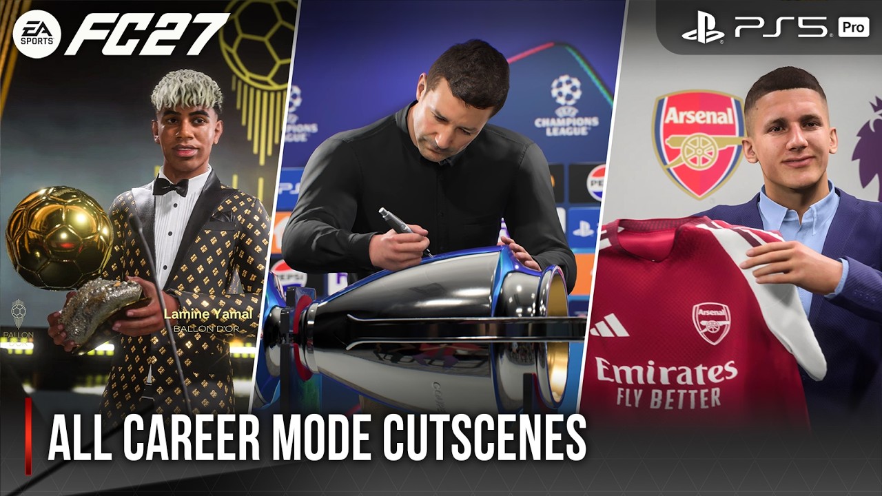 EA Sports FC 27 | Все кат-сцены режима карьеры