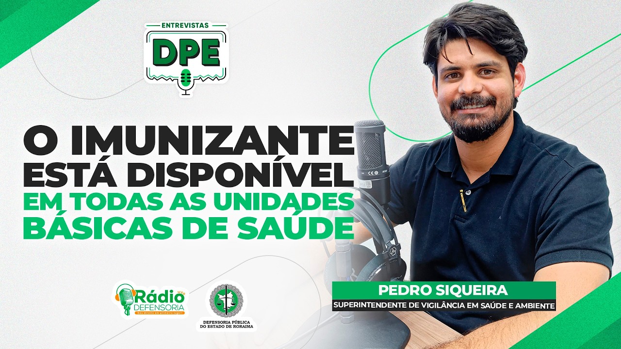 Campanha contra a Influenza inicia com vacinação de grupos prioritários - Entrevistas DPE