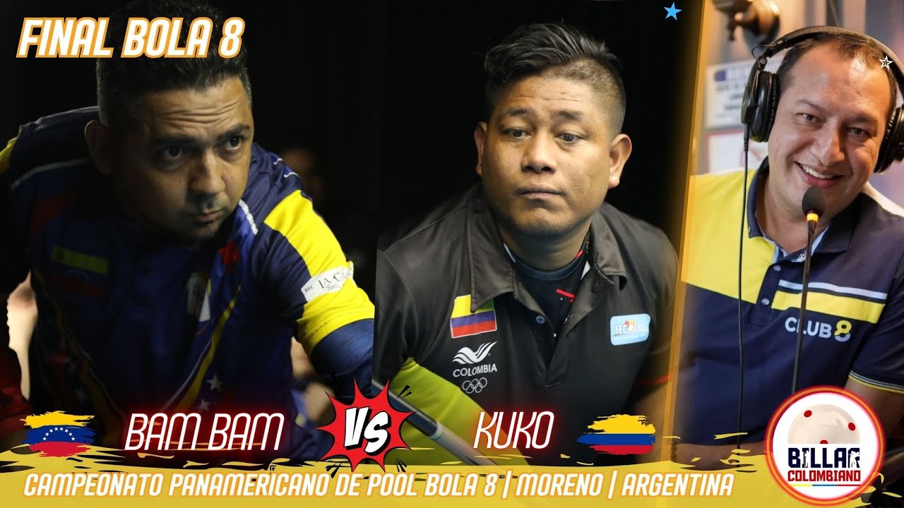 Kuko vs Bam Bam | Final Panamericana de Pool Bola 8 | Argentina 2024