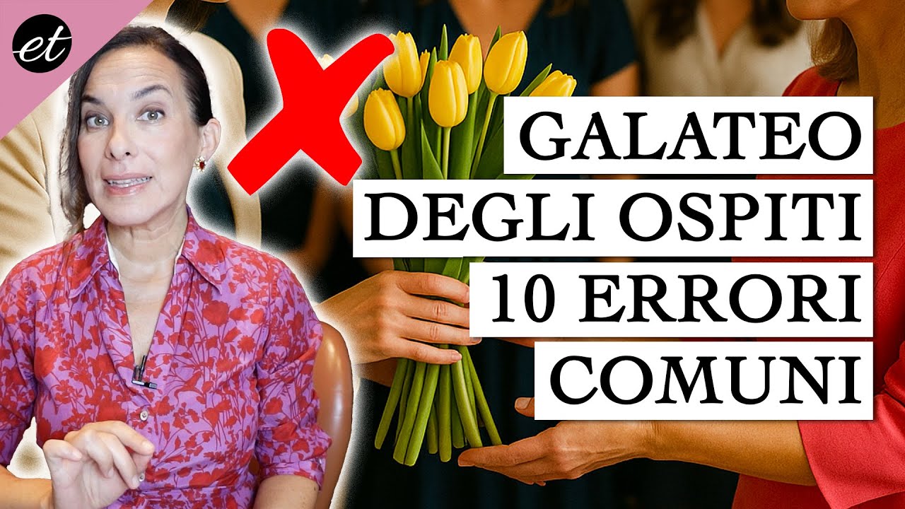 GALATEO DEGLI OSPITI: 10 errori comuni da non fare