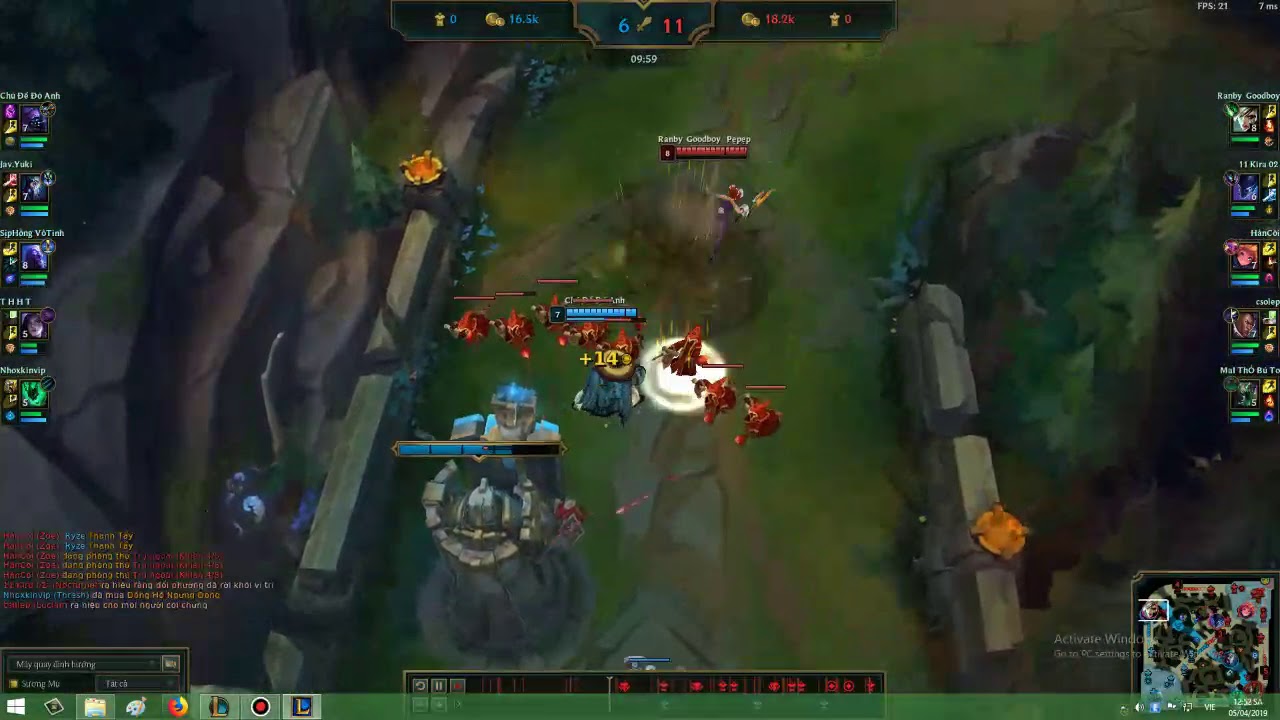 League of Legends Cho'Gath Quái Vật Hư Không