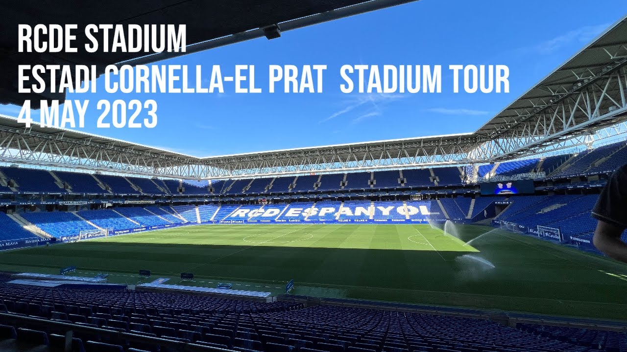 #3 Stadium tour - Estadi Cornellà-El Prat  (RCDE Stadium) - Espanyol | 4 May 2023