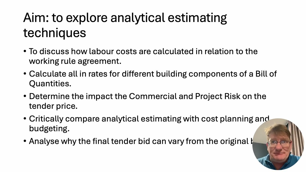 Estimating and brief overview