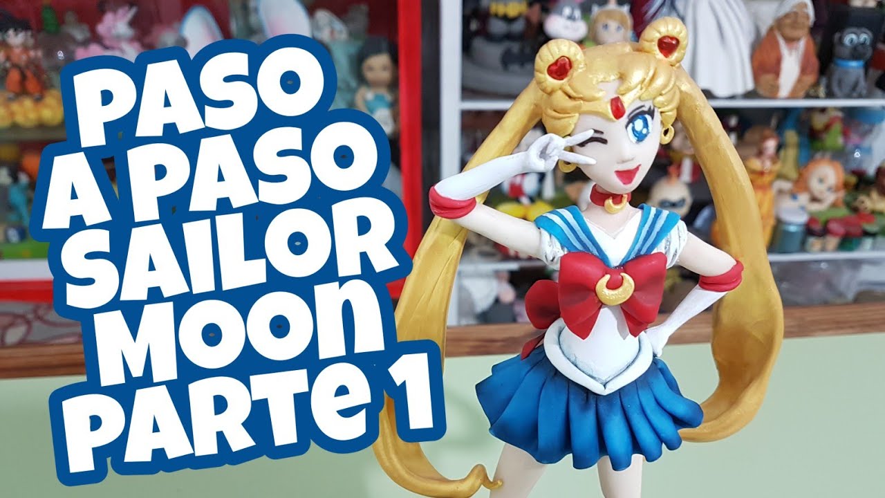 PASO A PASO PREMUIM SAILOR MOON PORCELANA FRIA PRTE 1