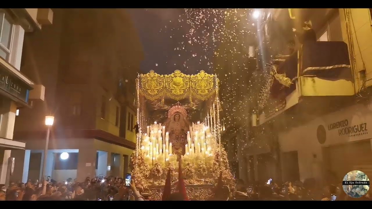 Petalá Virgen de los Ángeles - C/ La Fuente Huelva 2022