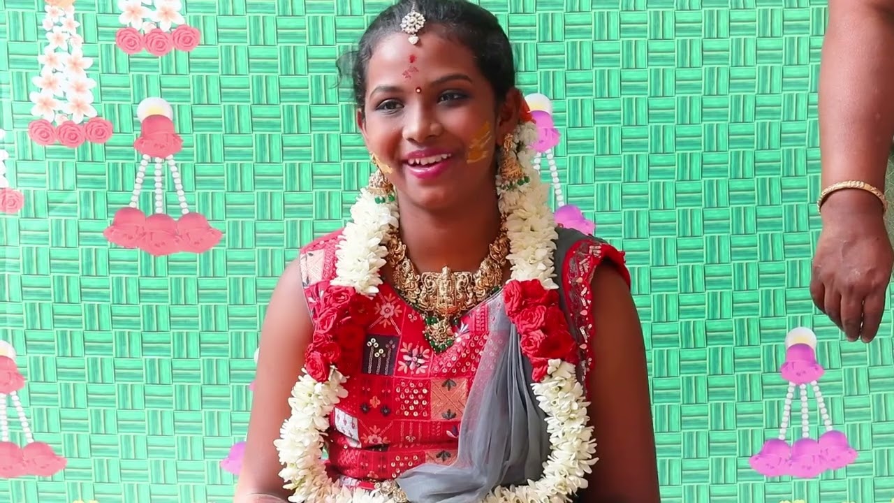 நங்கை கேட்டரிங் சர்வீசஸ் வழங்கும்! கிருஷ்டிகா.பா – மஞ்சள் நீராட்டு விழா