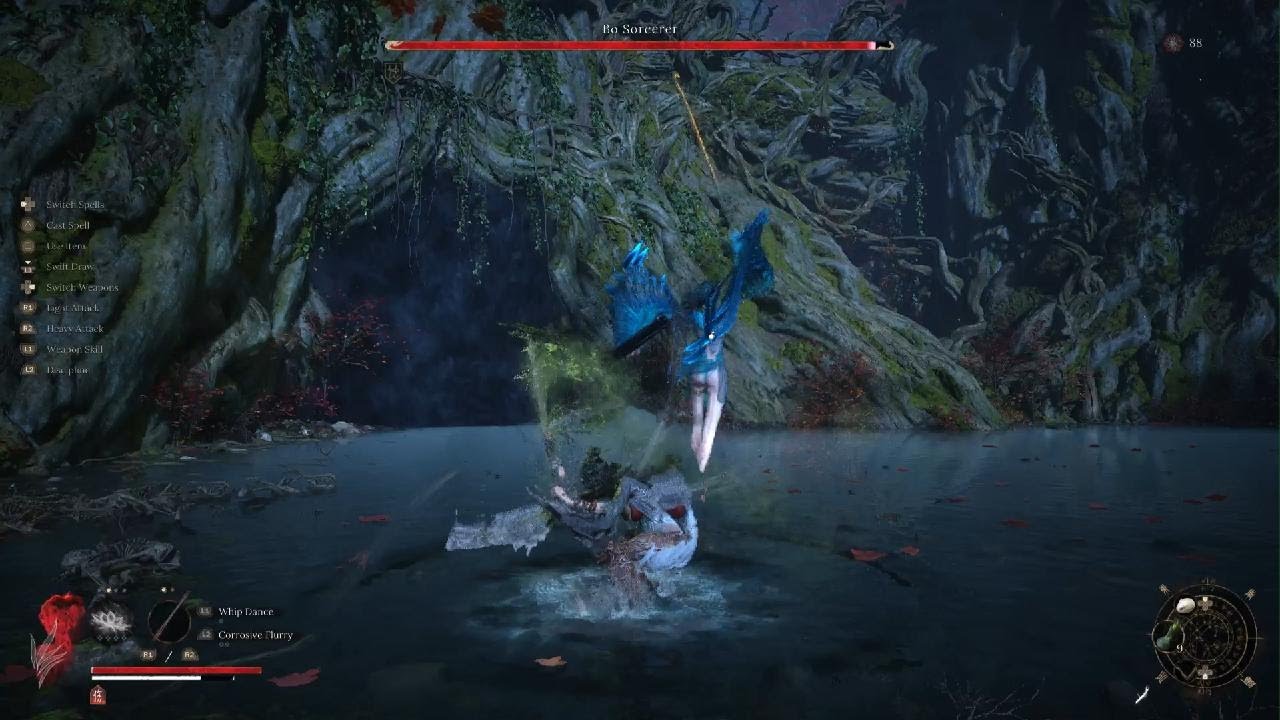 WUCHANG: Fallen Feathers_Bo Sorcerer boss fight cheese method easy method