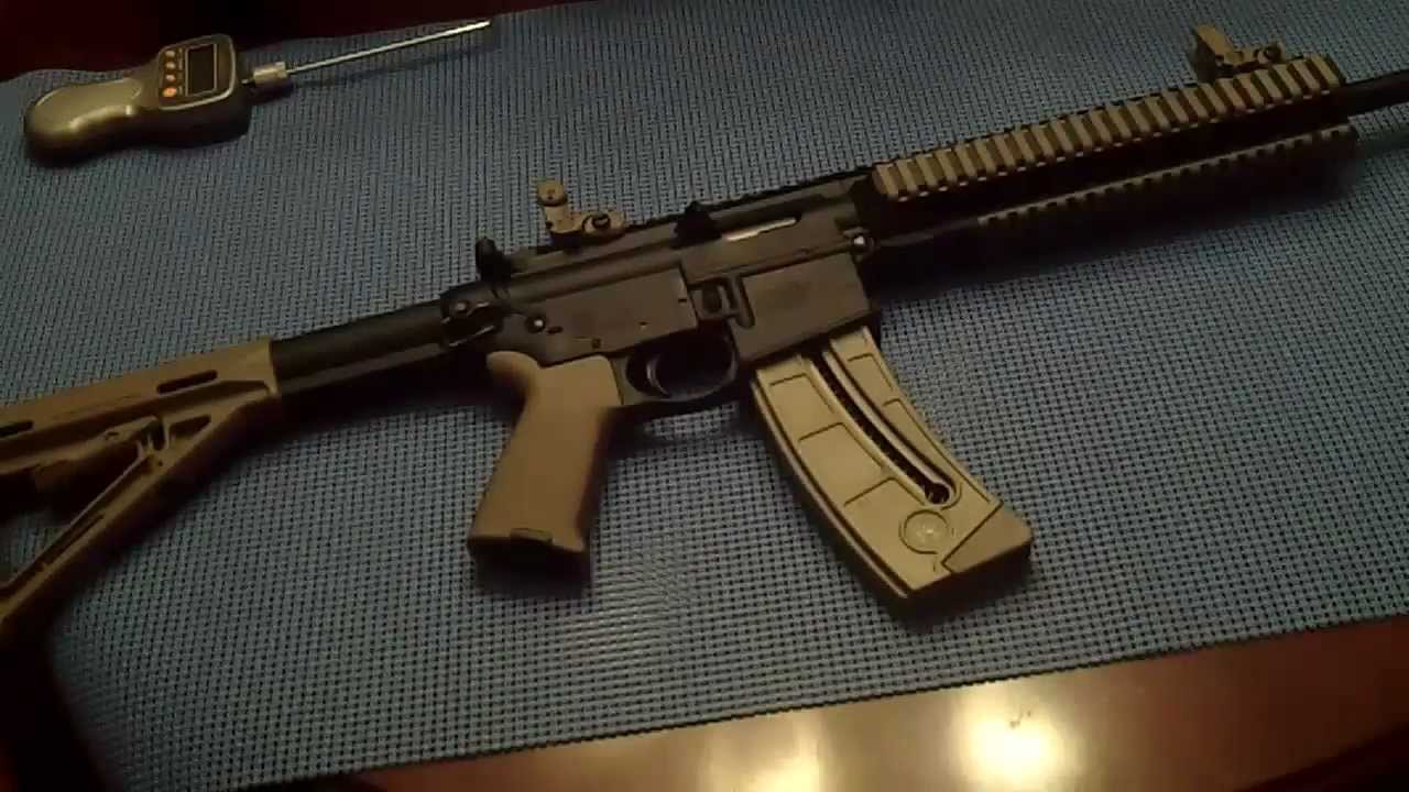Smith and Wesson M&P 15 22 MOE.