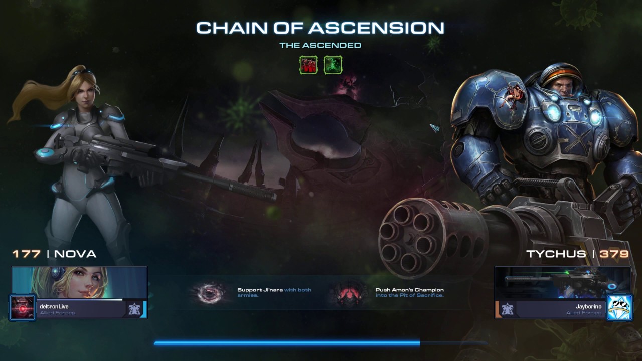 StarCraft 2 Co-op: The Ascended (Weekly Mutation)