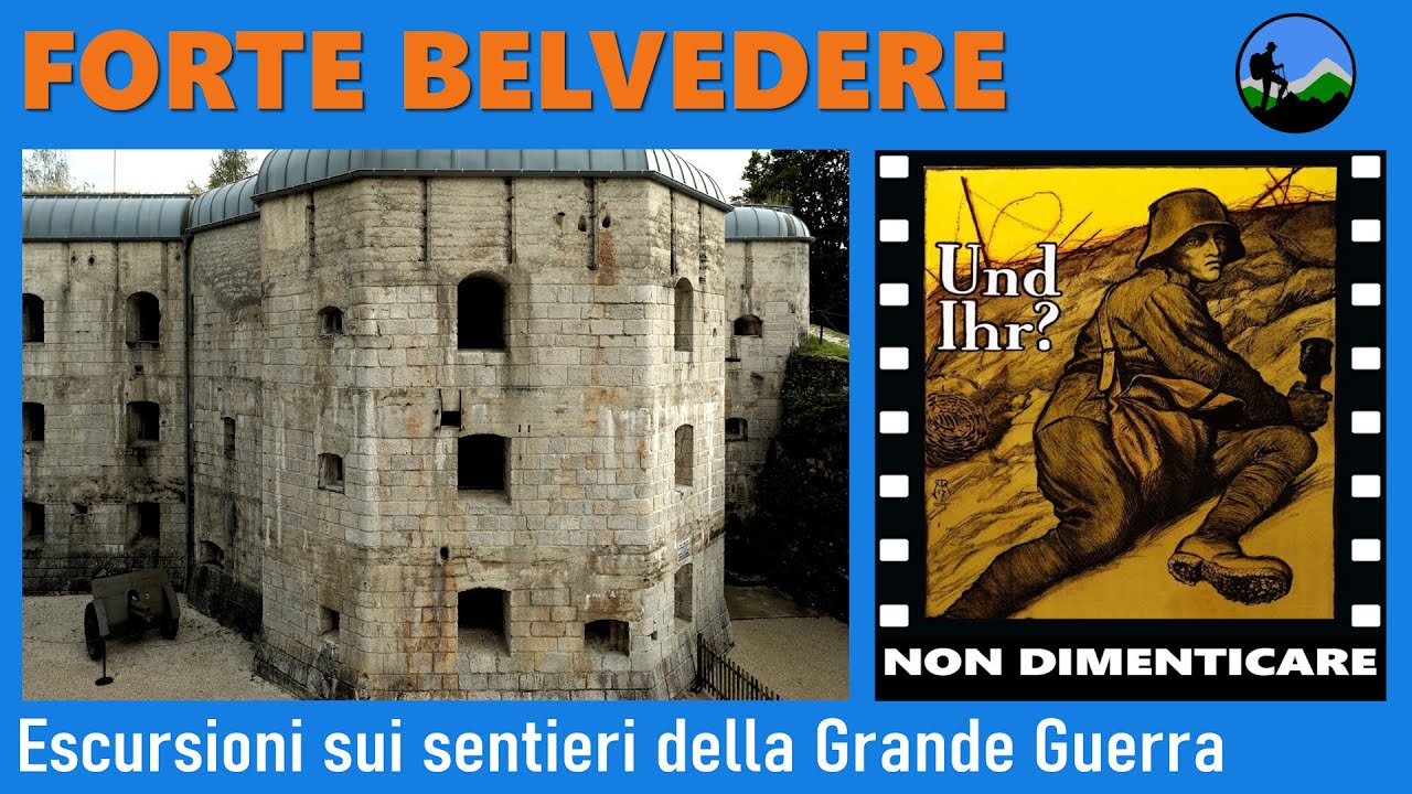 Forte Belvedere - La visita di uno dei forti più moderni e d'avanguardia della Grande Guerra