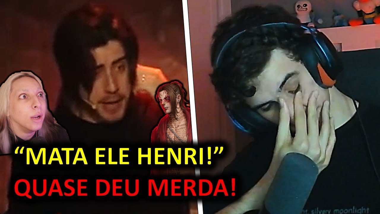 CALIGRAFO E BEAMOM SOBRE A CENA DO 