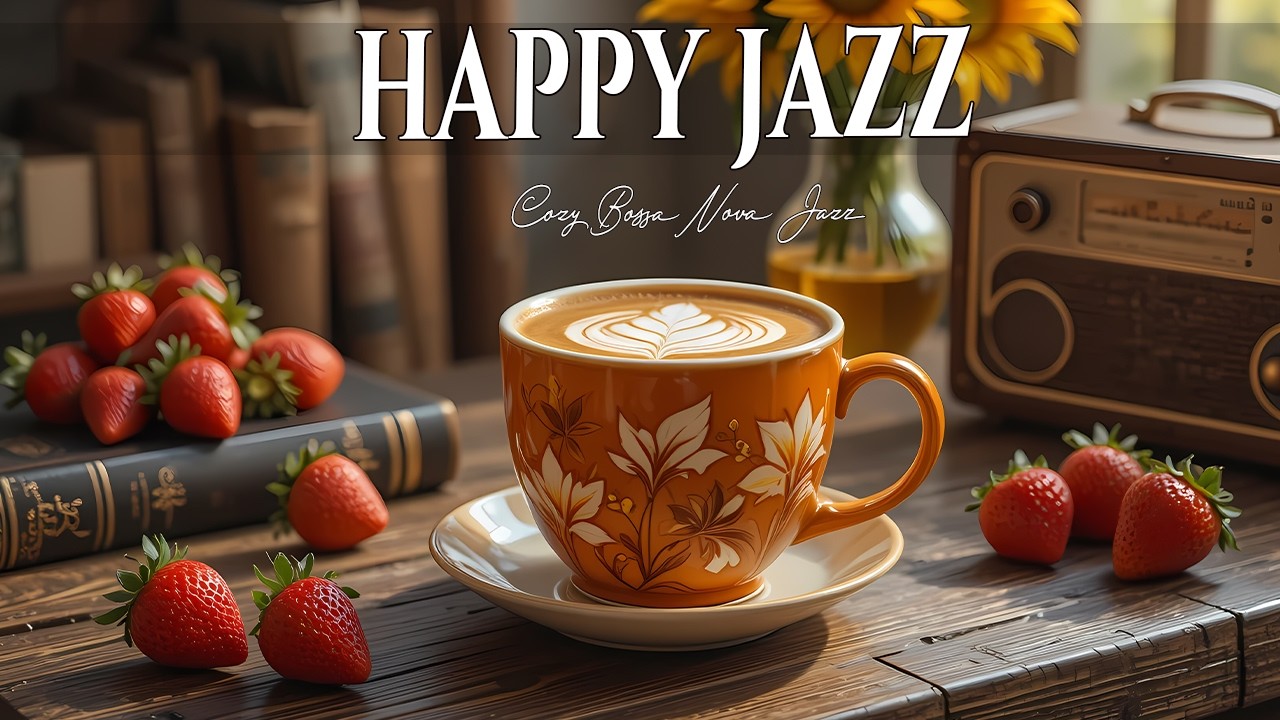 Happy February Morning Jazz ☕ Relaxing Spring Coffee Music & Cheerful Bossa Nova for a Positive Mood