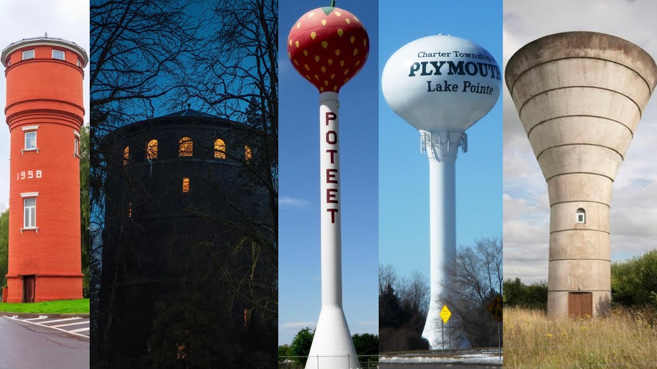 Water Tower Demolition And Water Tank Demolition Compilation 2021. #Water Tower #Interesting Part 72