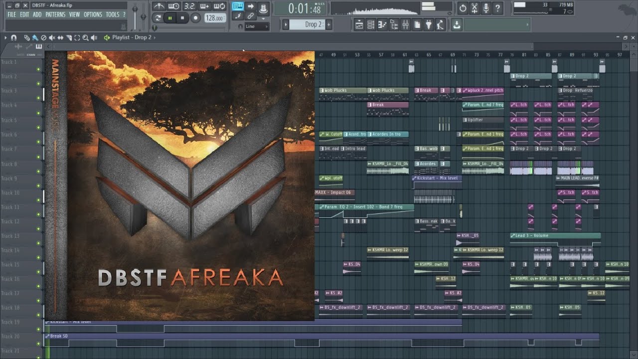 DBSTF - Afreaka FL Studio Remake + FLP